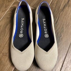 Flax Birdseye Rothy’s Flats